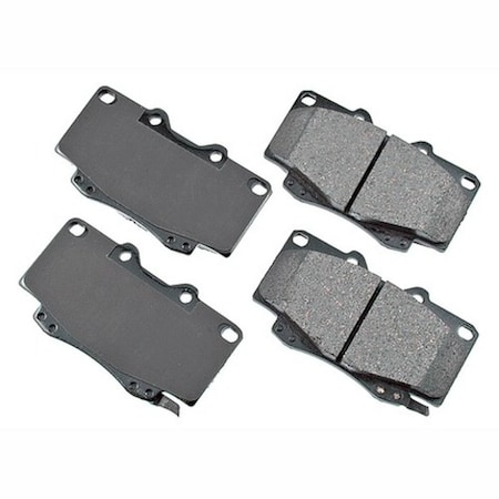 Akebono Proact Ultra Premium Ceramic Pads, Akebono Act799 Proact ACT799